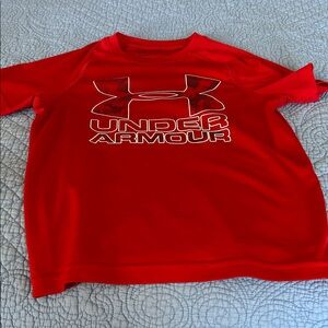 Under Armour Kids Red Graphic Tee